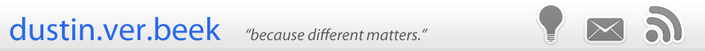 Dustin Ver Beek: Different Matters